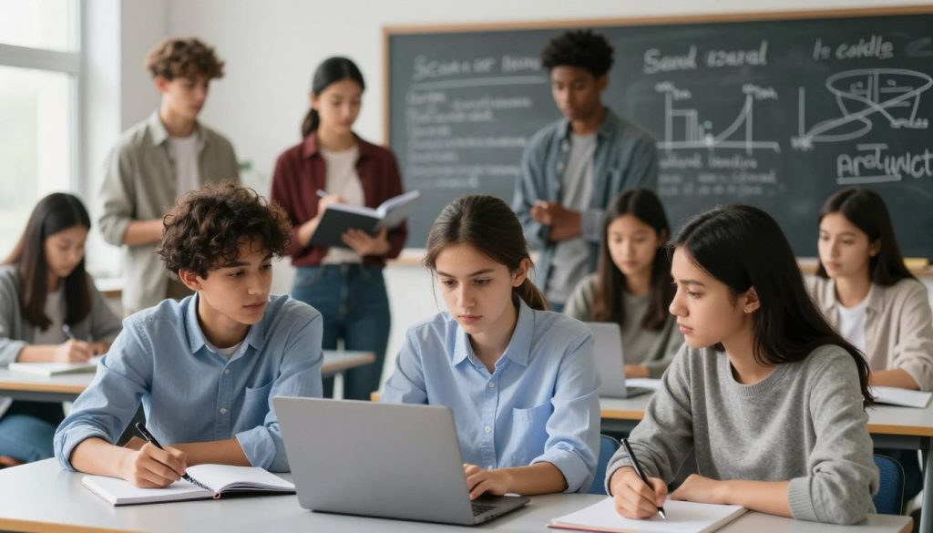 middle school students images